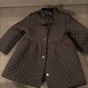 Janie and jack collection pea coat black girls